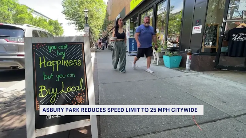 Story image: Asbury Park reduces speed limits in parts of the city
