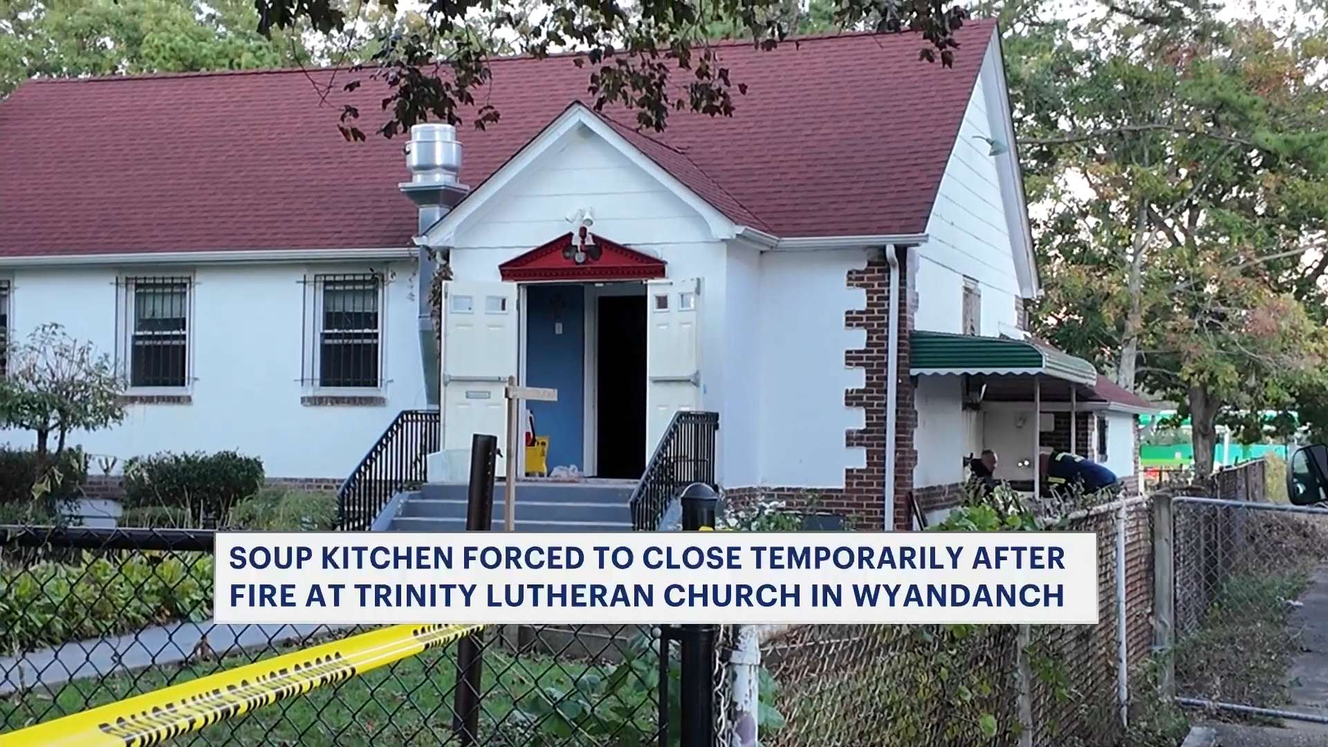 Soup kitchen forced to close temporarily after fire at Wyandanch church 