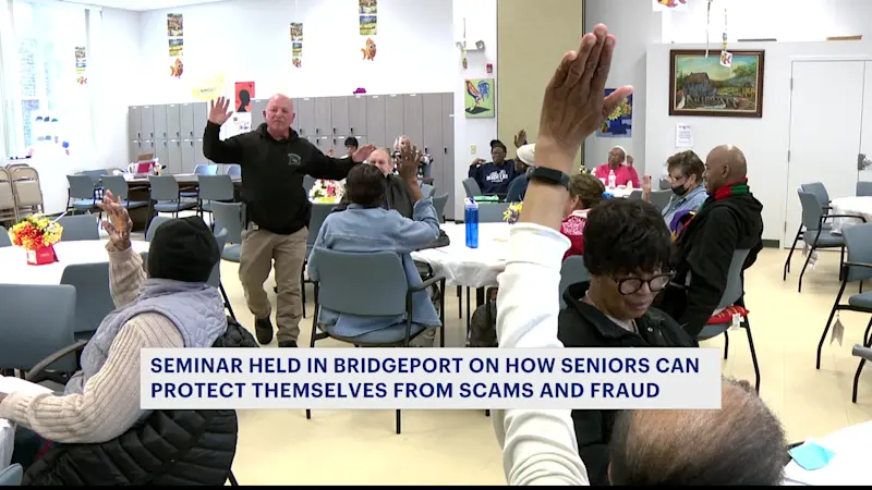 Story image: Scam and fraud prevention seminar held for seniors in Bridgeport 