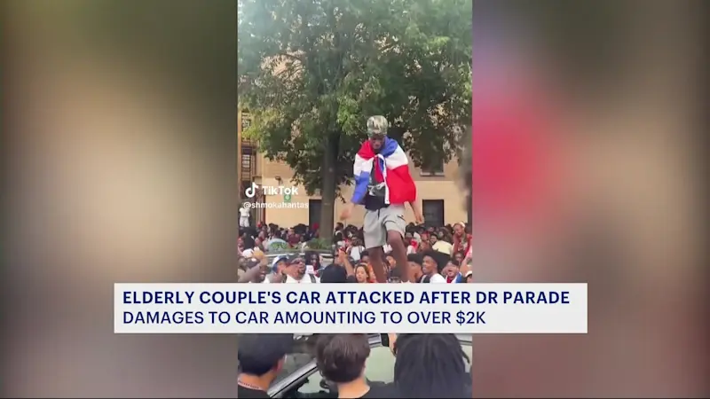Story image: Couple's car attacked in Dominican Republic Parade aftermath
