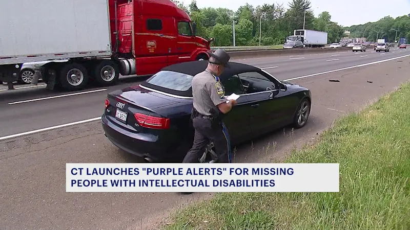 Story image: CT starts Purple Alert for missing people with cognitive disabilities