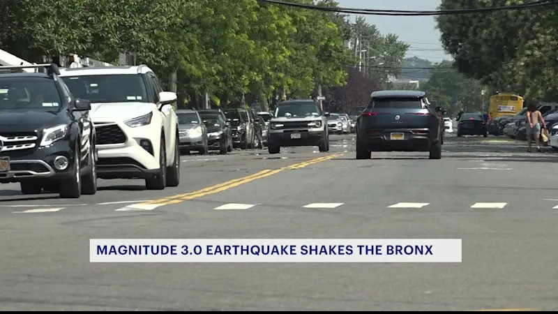 Story image: Did you feel it? New Jersey earthquake rattles NYC