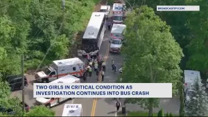 Police: 2 children injured in Monsey Tours bus crash remain in critical condition