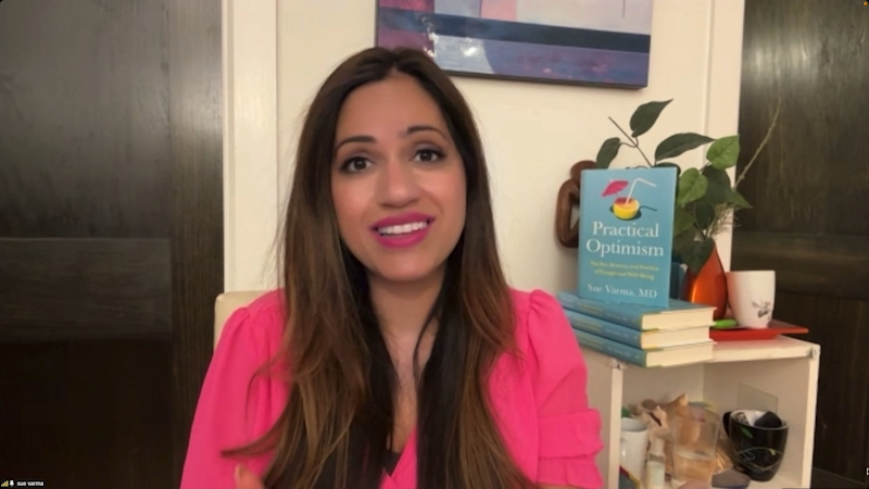 Story image: Conversation Connecticut: Dr. Sue Varma and 'Practical Optimism'