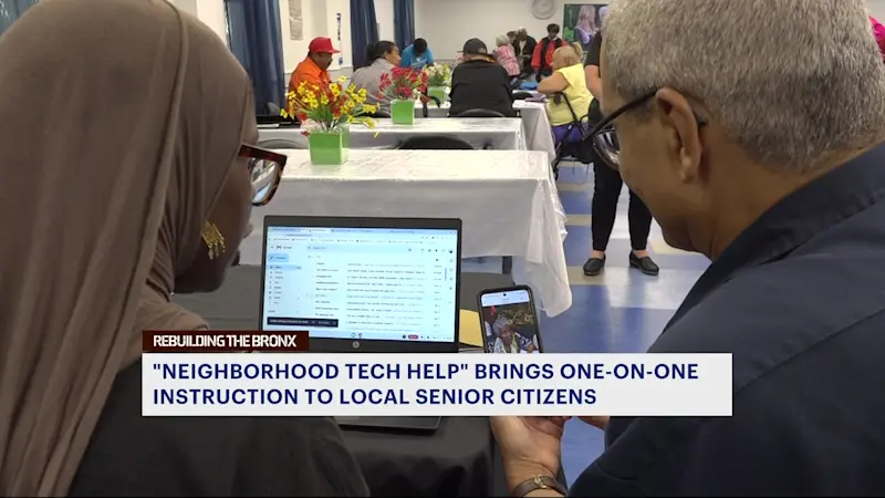 Story image: Neighborhood Tech Help brings 1-on-1 support to NYC senior citizens