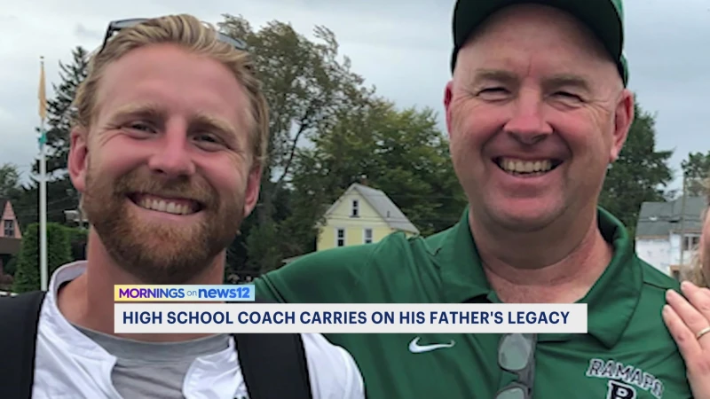 Story image: A legacy lives on: This Father's Day, a NJ coach turns to the lessons from his dad