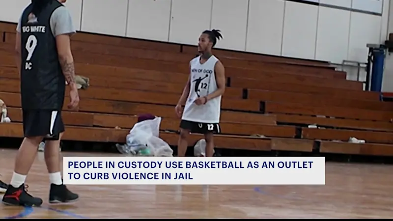 Story image: Rikers basketball team aims to change lives behind bars