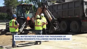 Boil water notice issued for thousands of Nassau residents following water main break