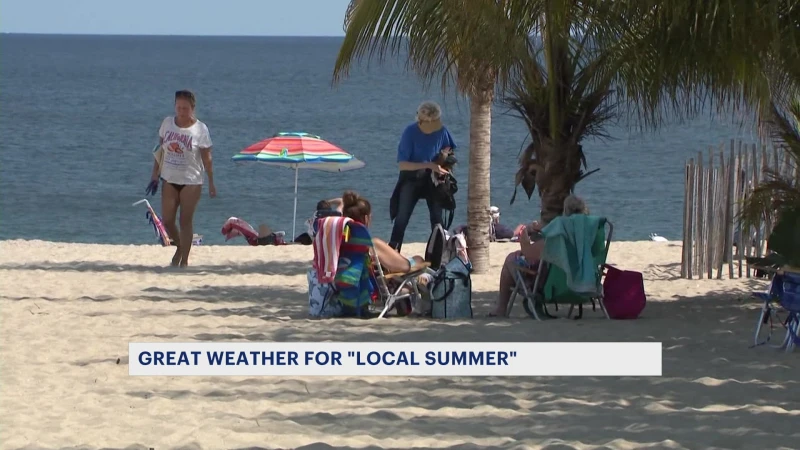 Story image: ‘Local summer’ in full swing as a great stretch of weather arrives in New Jersey