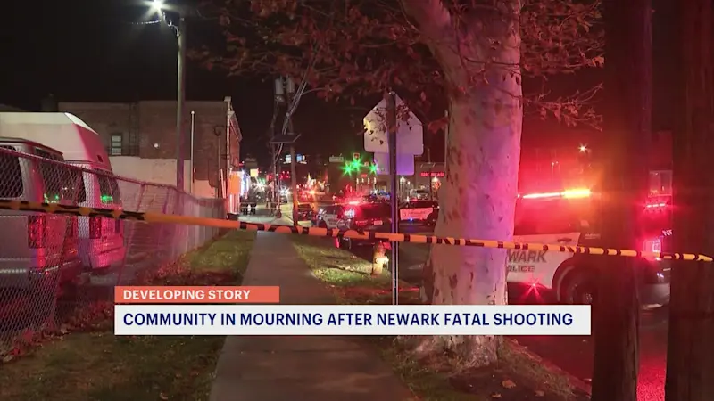 Story image: 'There is no hiding.’ Manhunt underway in Newark shooting that killed child & woman