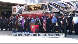 Bridgeport Fire Department pays tribute to victims lost in 9/11 attacks