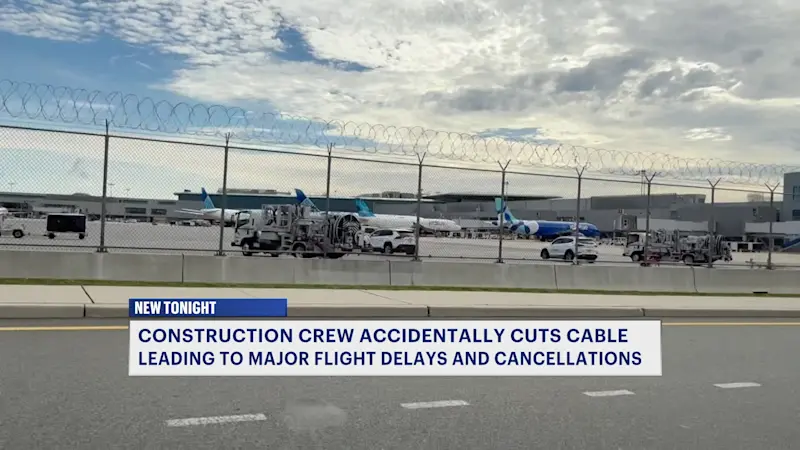 Story image: Flights resume across the US Northeast after technical problems at a key air traffic center