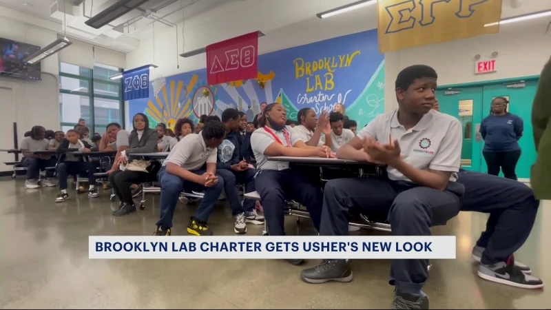 Story image: Usher inspires city’s youth with new program