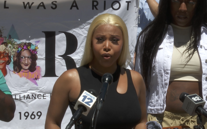 Story image: Trans activists rally to demand NYC honor shelter agreement
