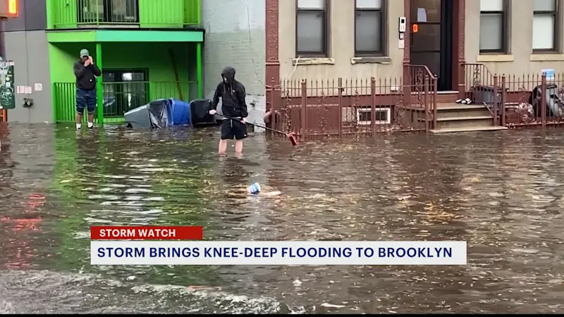 Story image: Tracking storm conditions in Greenpoint and Bushwick