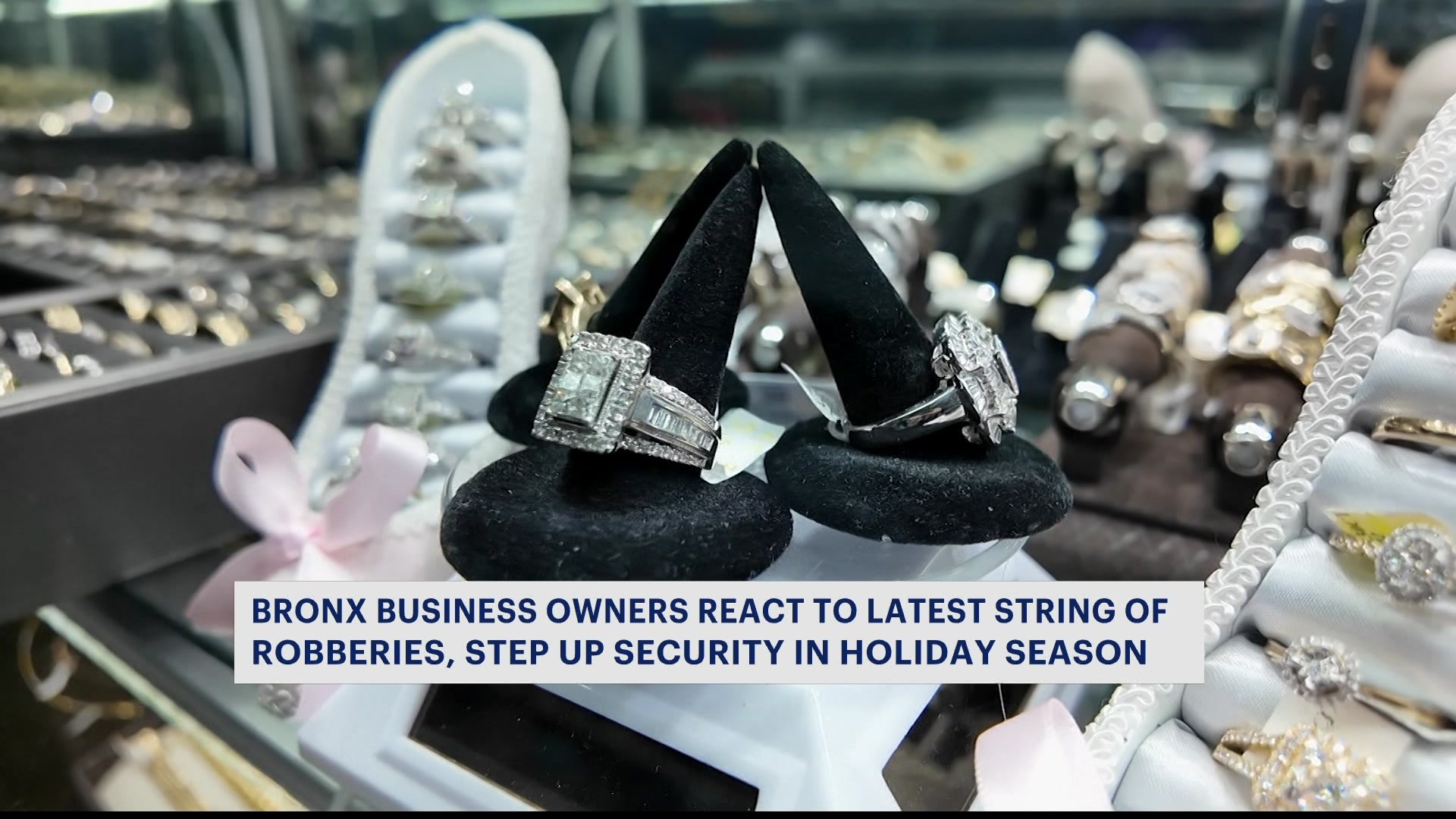 Bronx store owners react to latest string of citywide robberies during the holidays, after they were robbed earlier this year