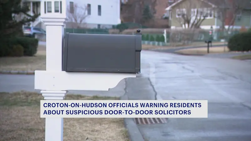 Story image: Croton-on-Hudson officials issue warning about an increase of suspicious solicitors