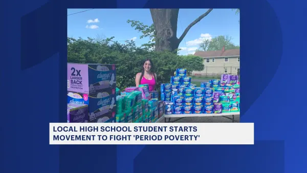 Period Project' - led by Yorktown student - helps raise $6,000+ for women in need