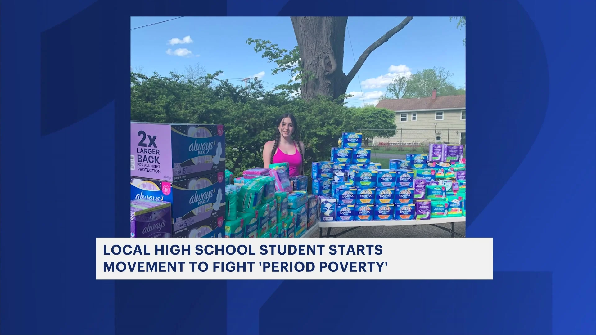 Period Project' - led by Yorktown student - helps raise $6,000+ for women in need - Vimarsana News
