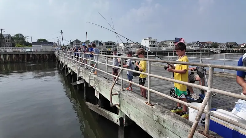 Story image: Long Beach fishing camp offers kids outdoor fun