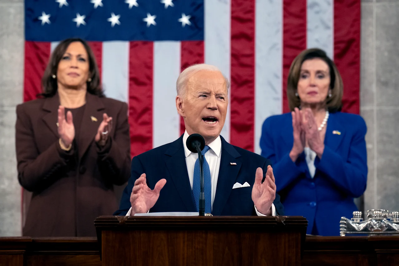 Biden and other officials