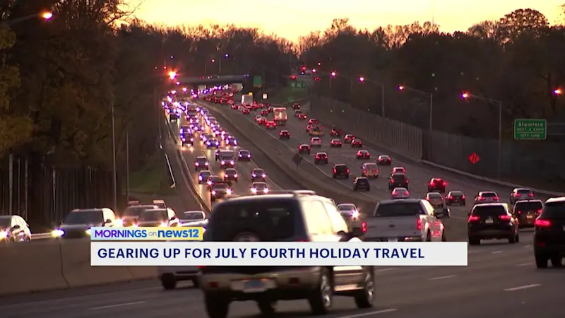 Story image: Record number of travelers in Connecticut expected to hit the roads for 4th of July 