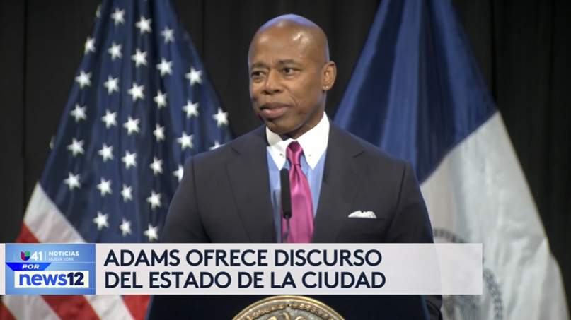 Univision 41 News Brief: Adams Ofrece Discurso Del Estado De La Ciudad