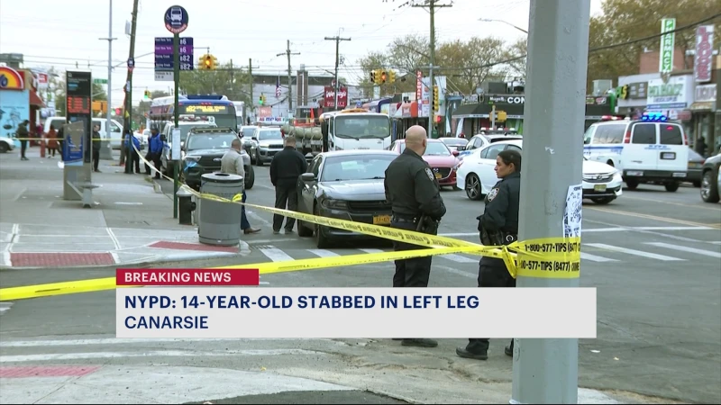 Story image: NYPD: 14-year-old stabbed in Canarsie