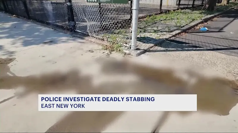 Story image: Man stabbed and killed overnight in East New York