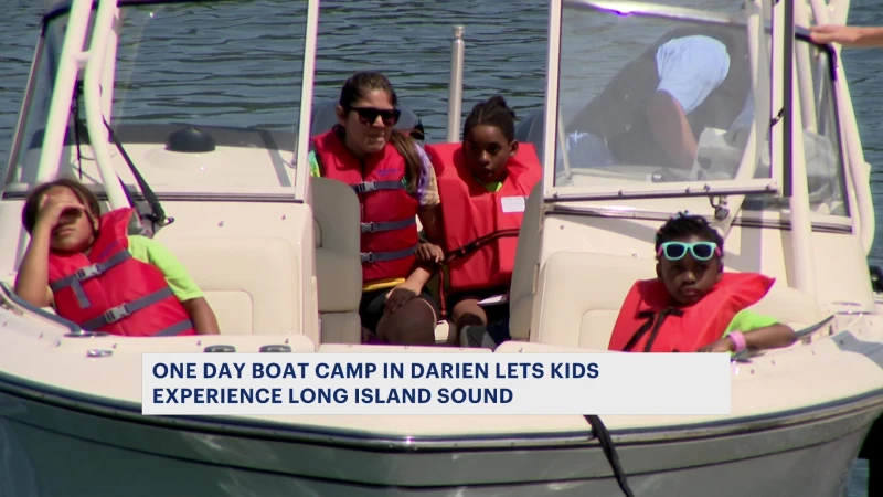Story image: Boat Camp introduces kids to the beauty of Long Island Sound 