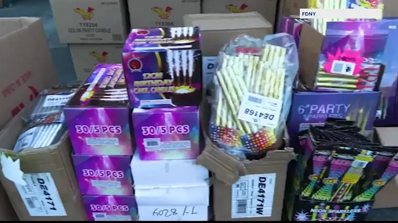 Story image: FDNY, NYPD already cracking down on illegal fireworks ahead of July 4