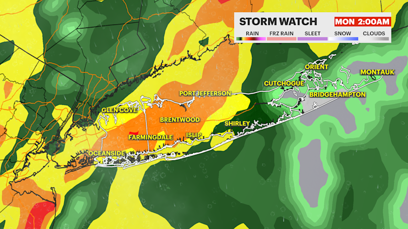 Story image: STORM WATCH: Rain, chance of thunderstorms Sunday into Monday