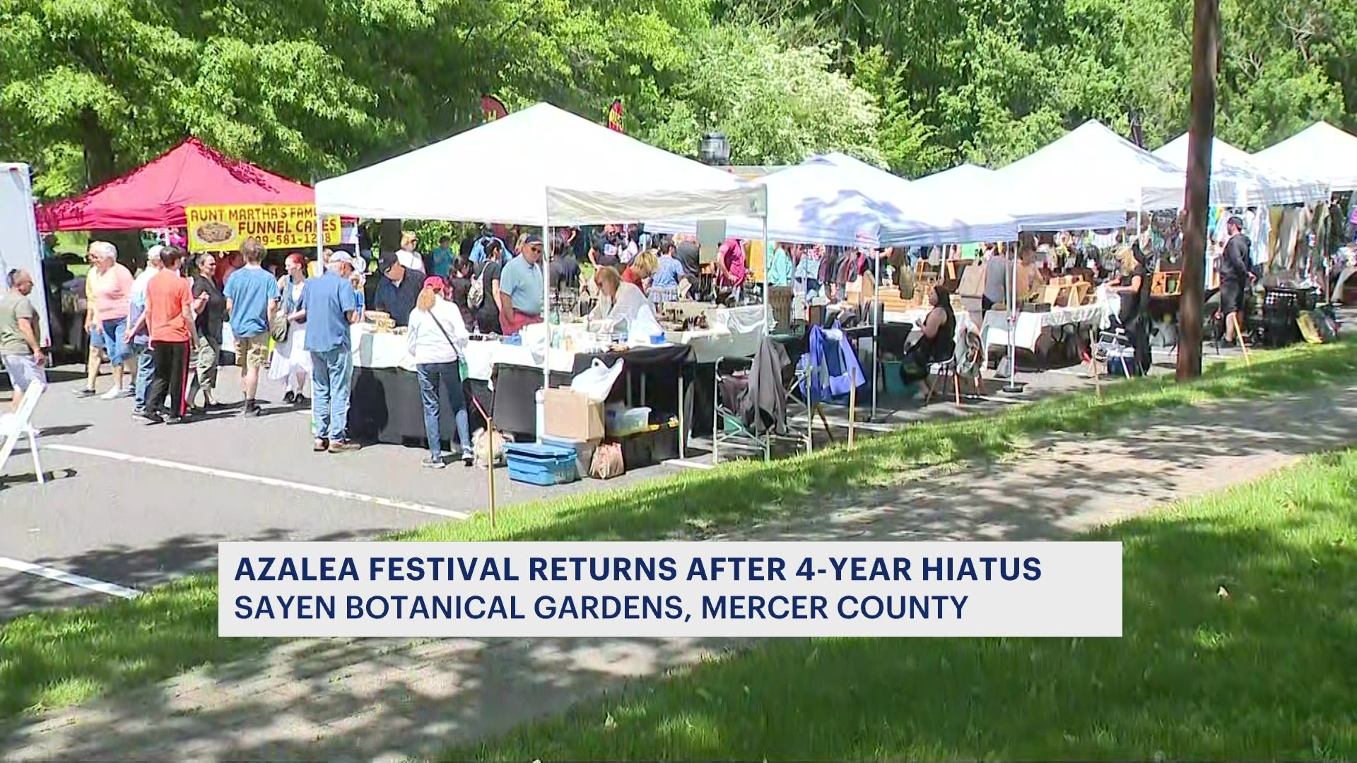 News 12 | New Jersey | Azalea Fest Returns To Hamilton Township ...