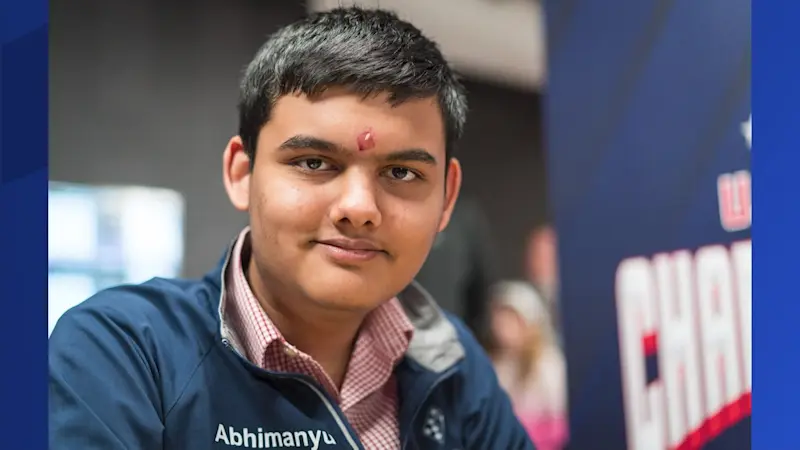 Story image: Jersey Proud: Teen chess prodigy defeats world champion