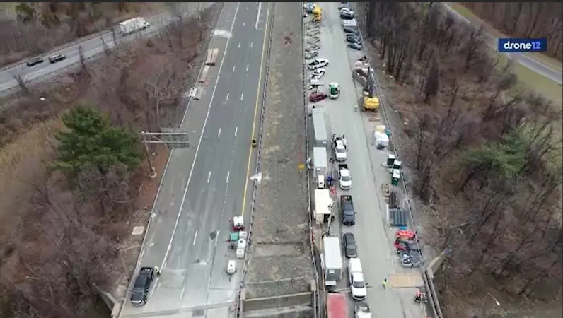 Story image: DOT: 3 westbound lanes on I-80 expected to reopen this weekend in Wharton