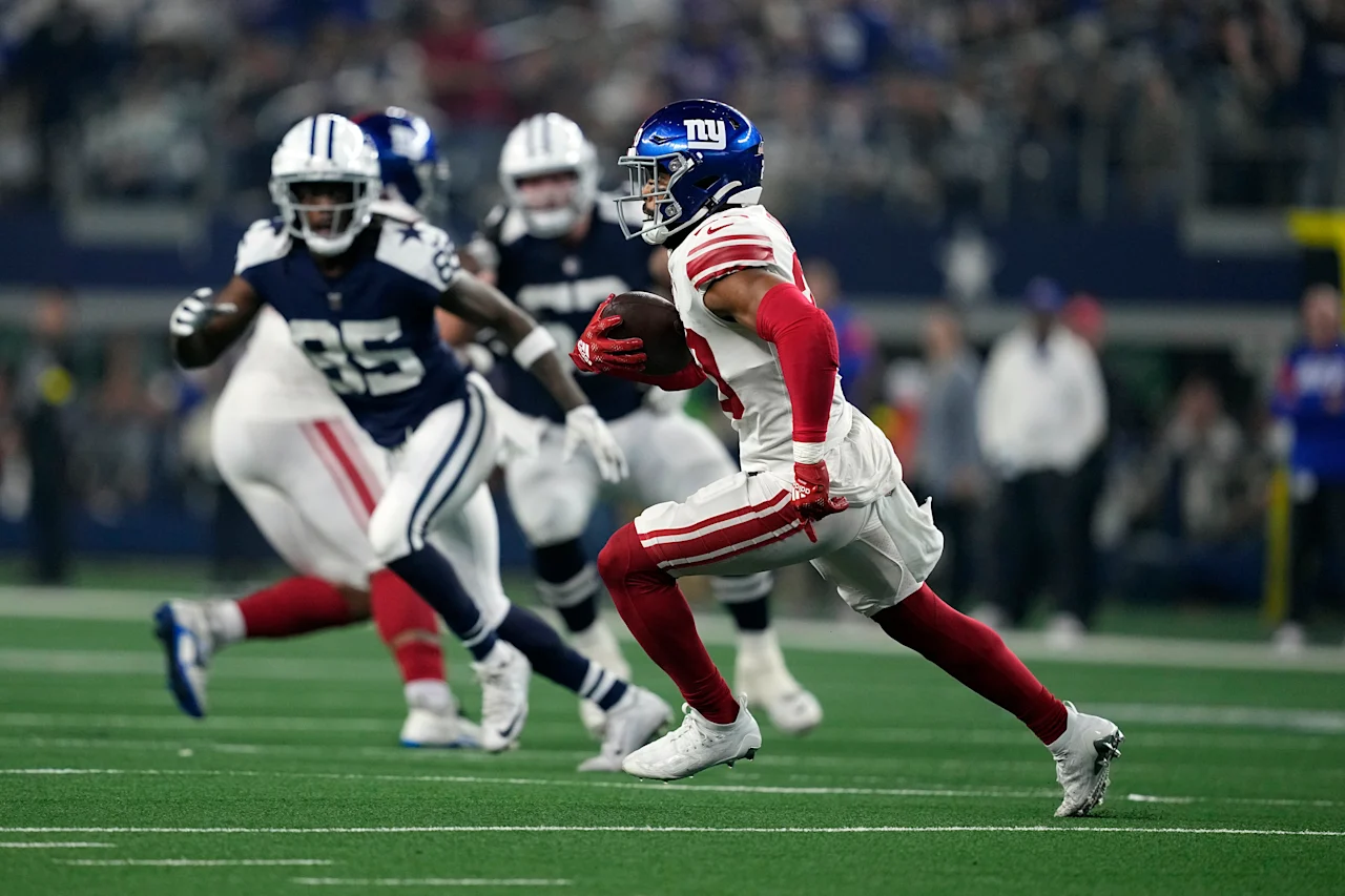 Giants Cowbooys Football thanksgiving 2022