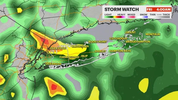 STORM WATCH: Windy with scattered showers overnight into Friday