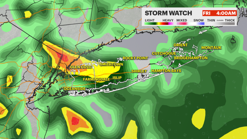 Story image: STORM WATCH: Windy with scattered showers overnight into Friday