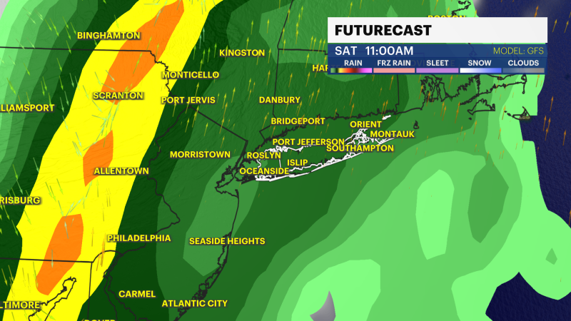 Story image: Tracking Debby: Long Island