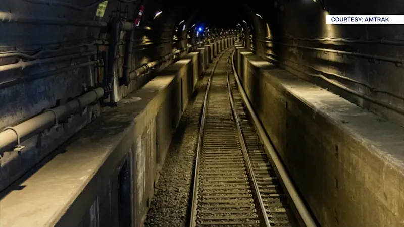 Story image: LIRR commuters face major disruptions as Amtrak plans tunnel closure