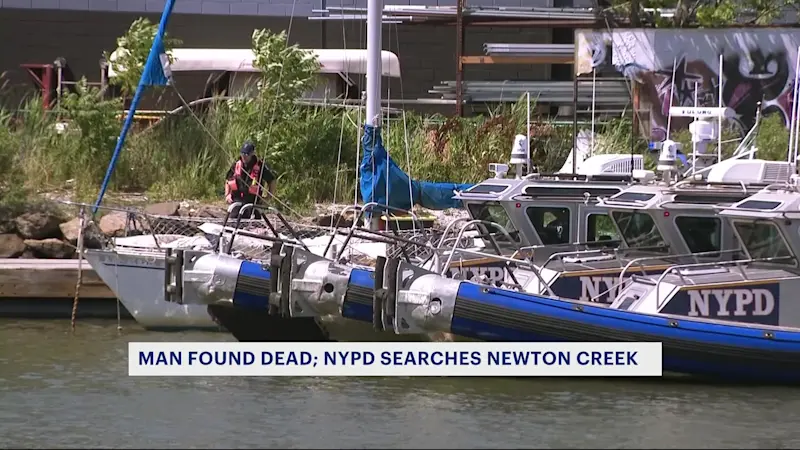 Story image: NYPD: Man’s body found on boat docked in Greenpoint creek