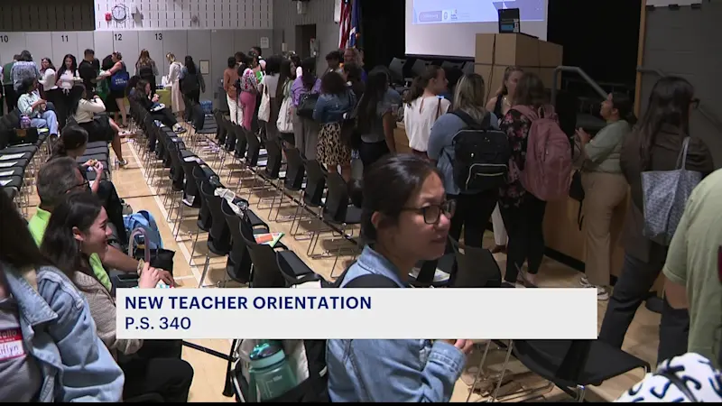 Story image: New teacher orientation held at PS 340 in Kingsbridge