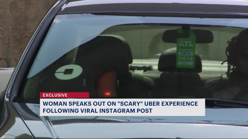 Story image: Women recount 'scary' Uber experience following viral post