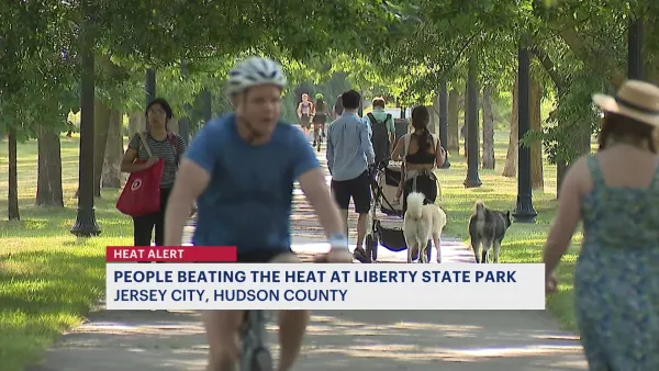 Scorching temperatures won’t stop NJ residents from enjoying themselves outside
