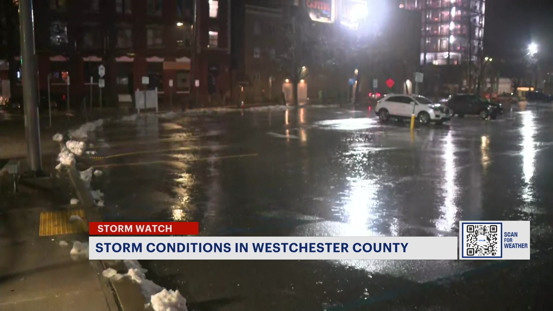 Tracking the storm Checking in on weather conditions around