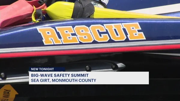 Lifeguards, surfers undergo water safety training ahead of Jersey Shore beach season