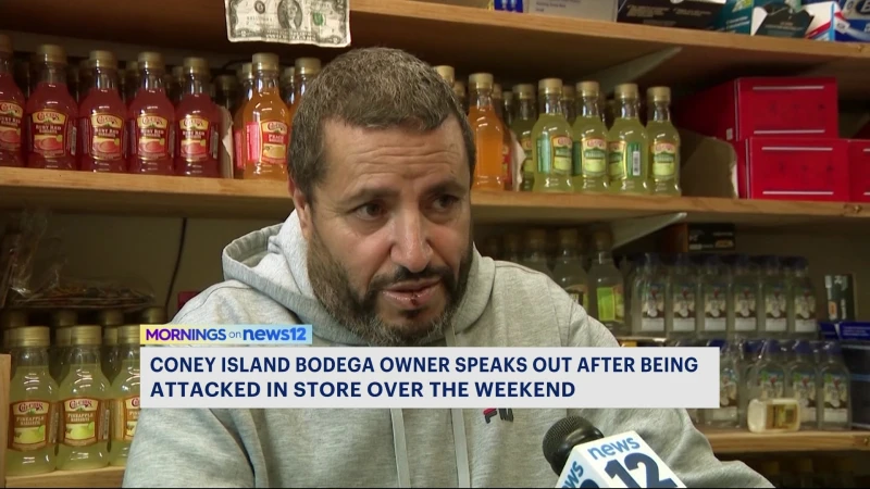 Story image: 'I want justice': Bodega owner joined by community following attack; new images of suspects released