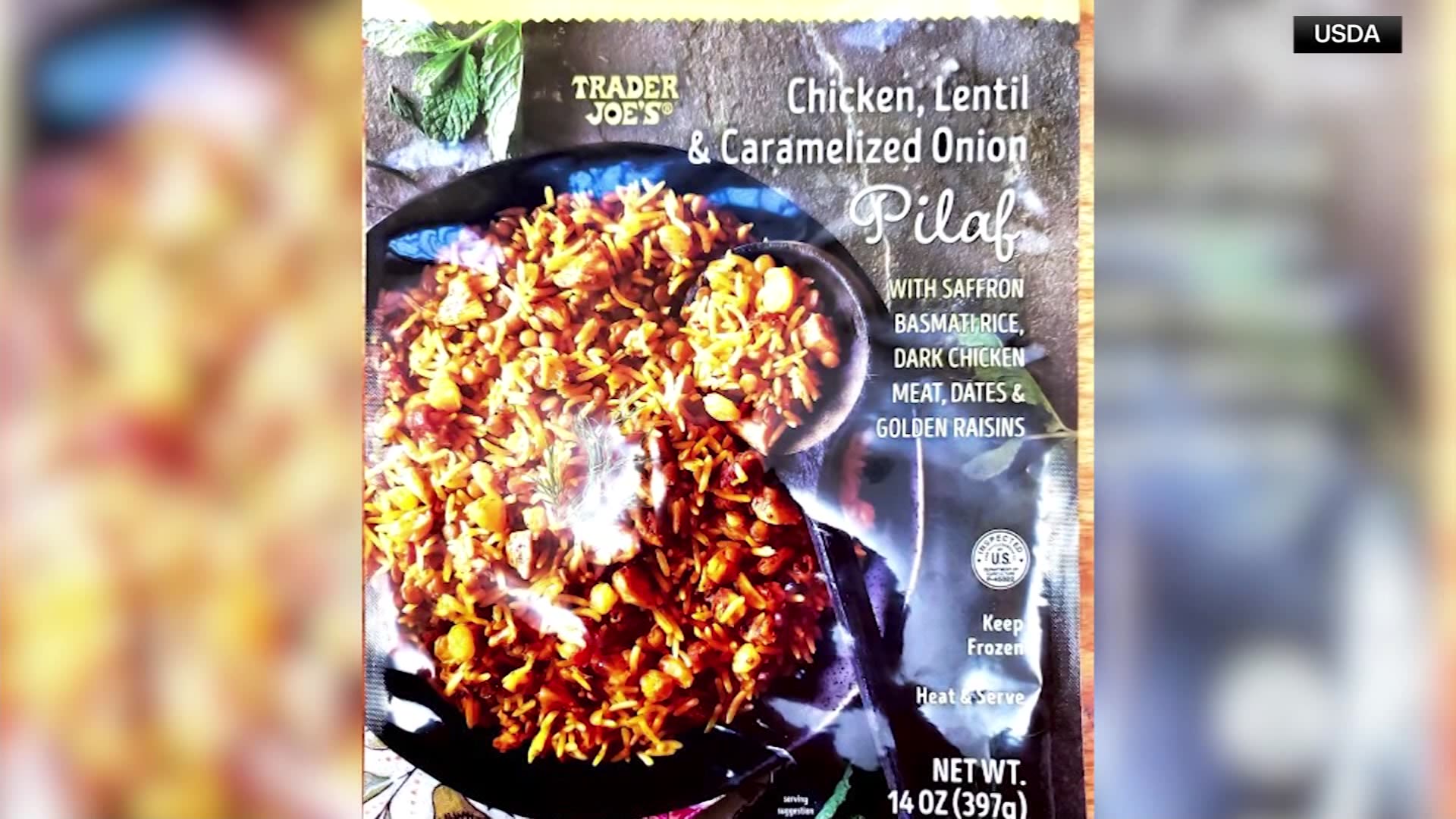 USDA: Trader Joe’s warns of possible presence of rocks in chicken pilaf dish