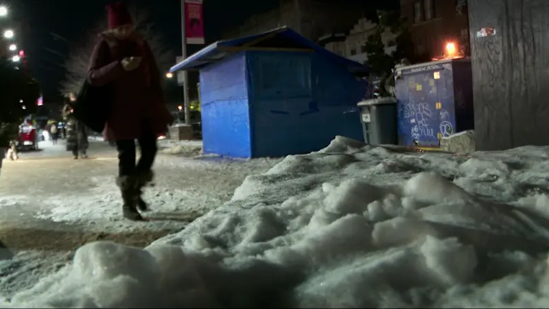 Story image: Code Blue in effect as threatening cold temperatures strike Brookyln