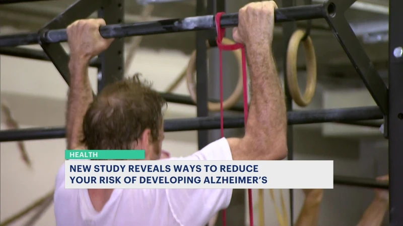 Story image: Study: Exercising regularly can reduce the risk of dementia and Alzheimer's